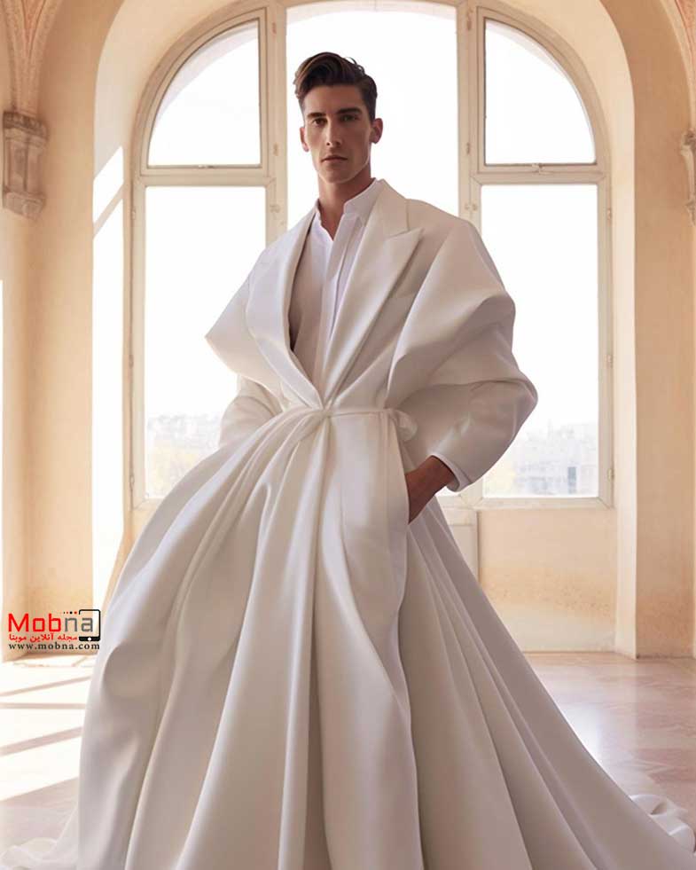 لباس عروس مردانه!