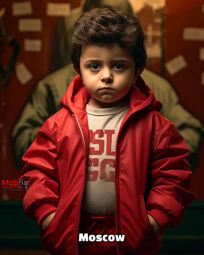 شبیهسازی کودکی بازیگران سریال «خانه کاغذی»