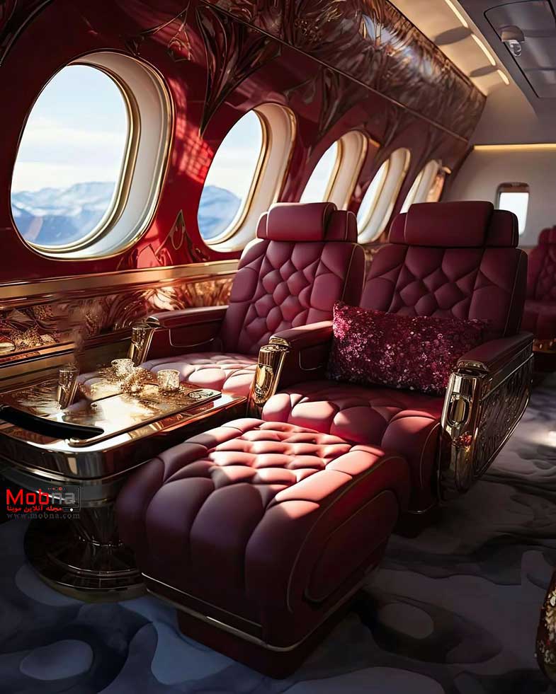 لوکس ترین هواپیمای شخصی را هوش مصنوعی طراحی کرد