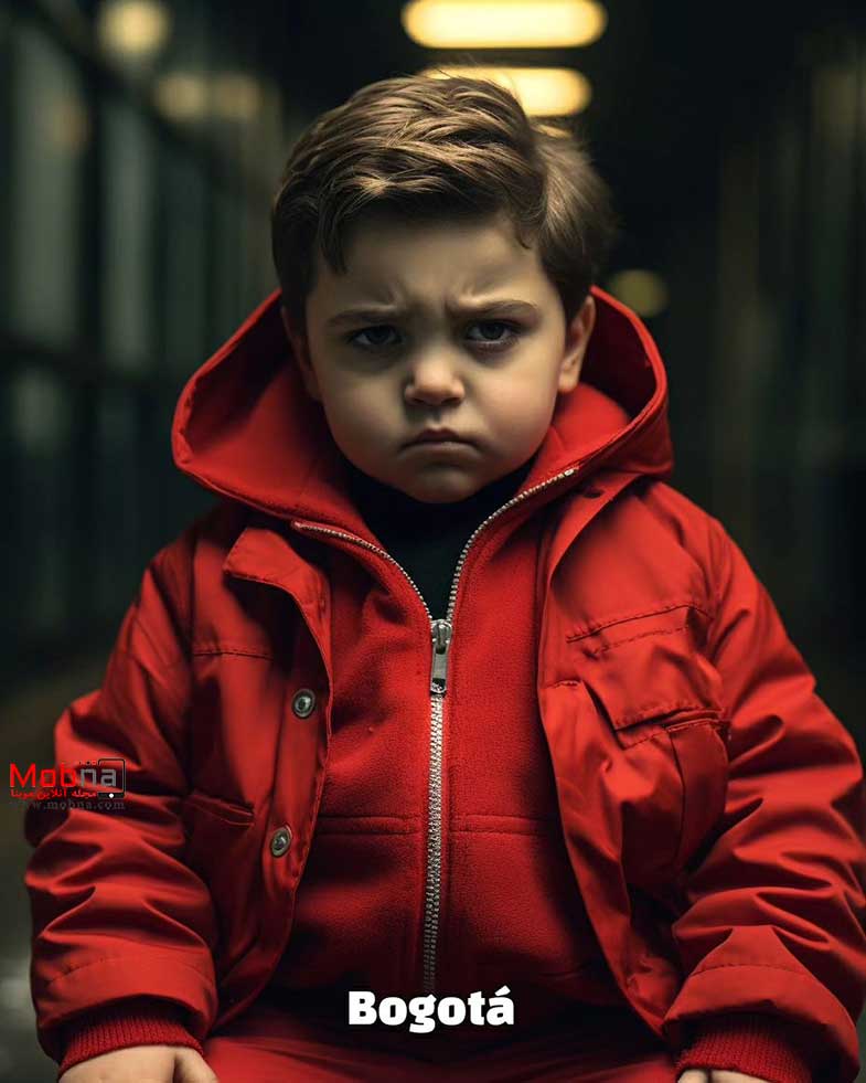 شبیهسازی کودکی بازیگران سریال «خانه کاغذی»