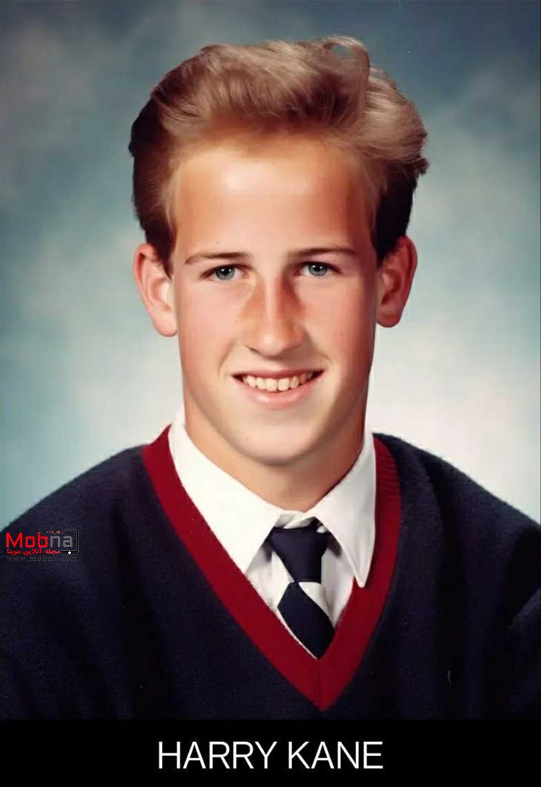 آلبوم مدرسه ستاره های فوتبال؛ از مسی مثبت تا رونالدو عینکی با گوشواره!