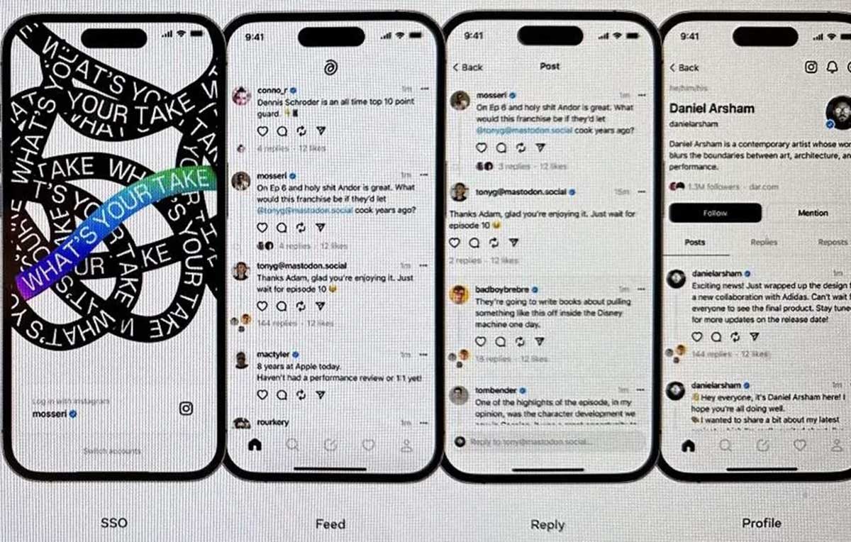 این ظاهر رقیب اینستاگرامی توییتر است