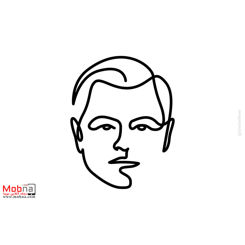 پرتره تک خطی سلبریتی‌ها!