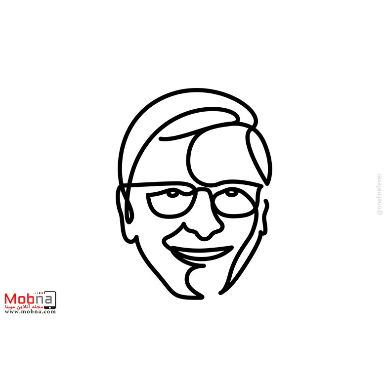 پرتره تک خطی سلبریتی‌ها!