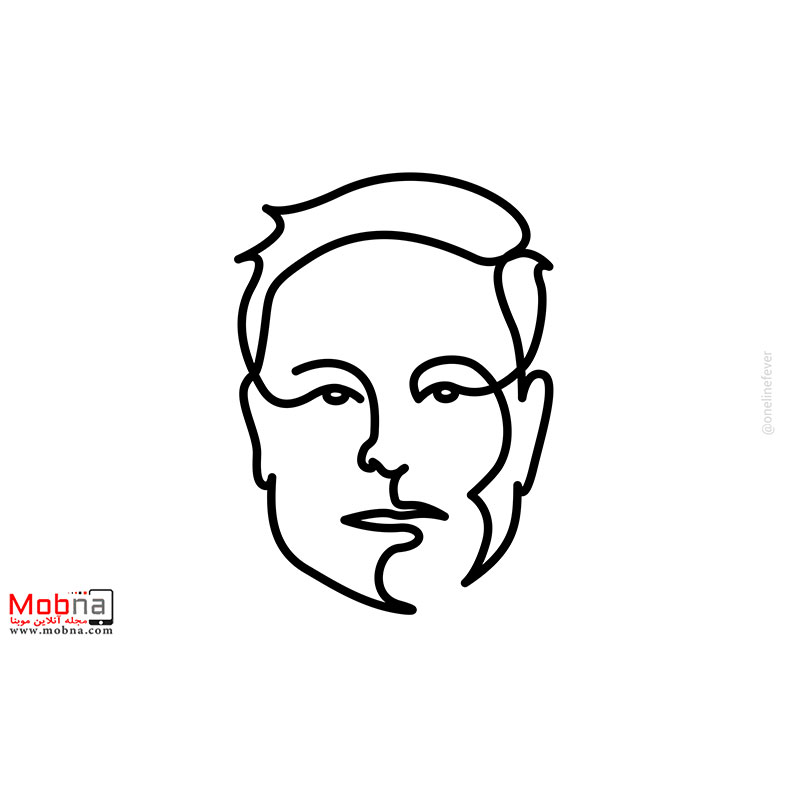 پرتره تک خطی سلبریتی‌ها!