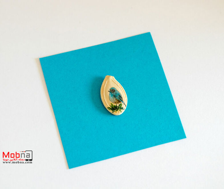 نقاشی‌های مینیاتوری دیدنی روی سنگ های کوچک!