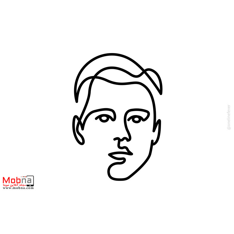 پرتره تک خطی سلبریتی‌ها!