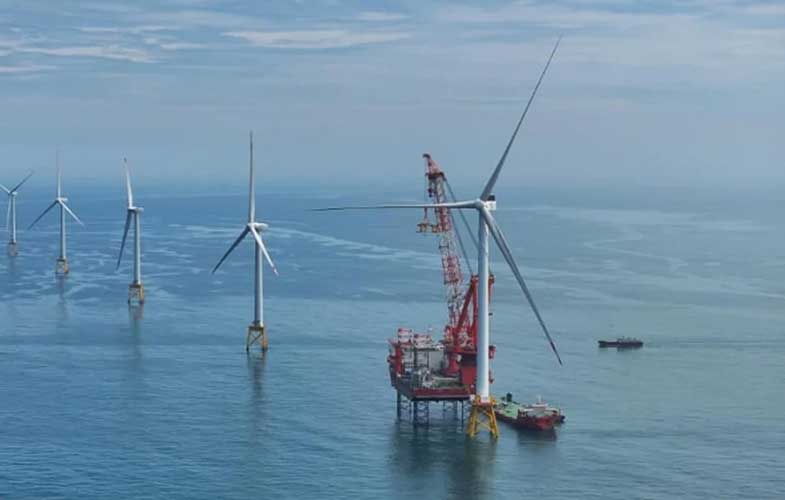 بزرگ‌ترین توربین بادی جهان در چین راه‌اندازی شد