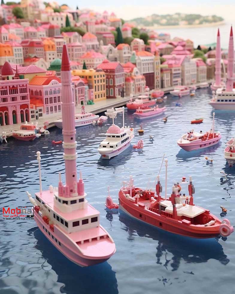 هوش مصنوعی و استانبول صورتی!