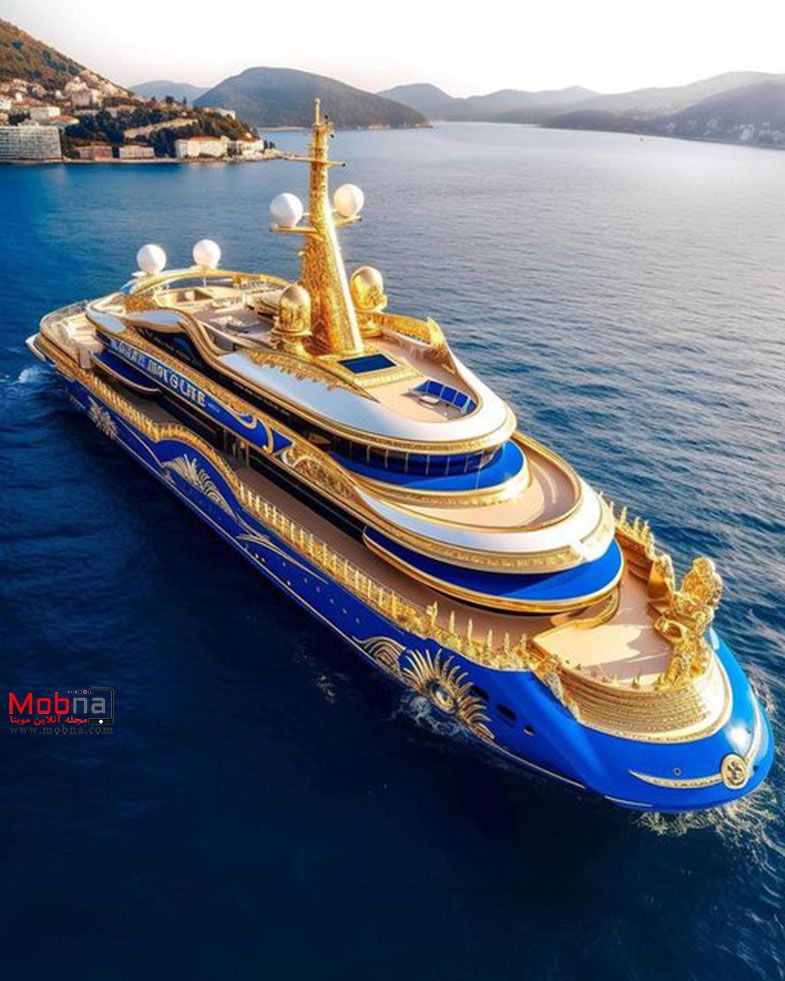 لوکس ترین قایق تفریحی شخصی را هوش مصنوعی طراحی کرد