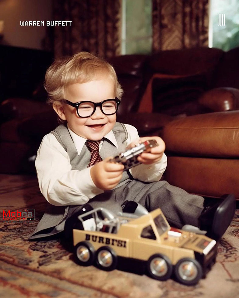 اسباب بازی کودکی میلیاردرهای سرشناس چه بود؟!