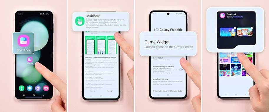 معرفی قابلیتهای کاربردی نمایشگر Flex گلکسی Z Flip5 سامسونگ