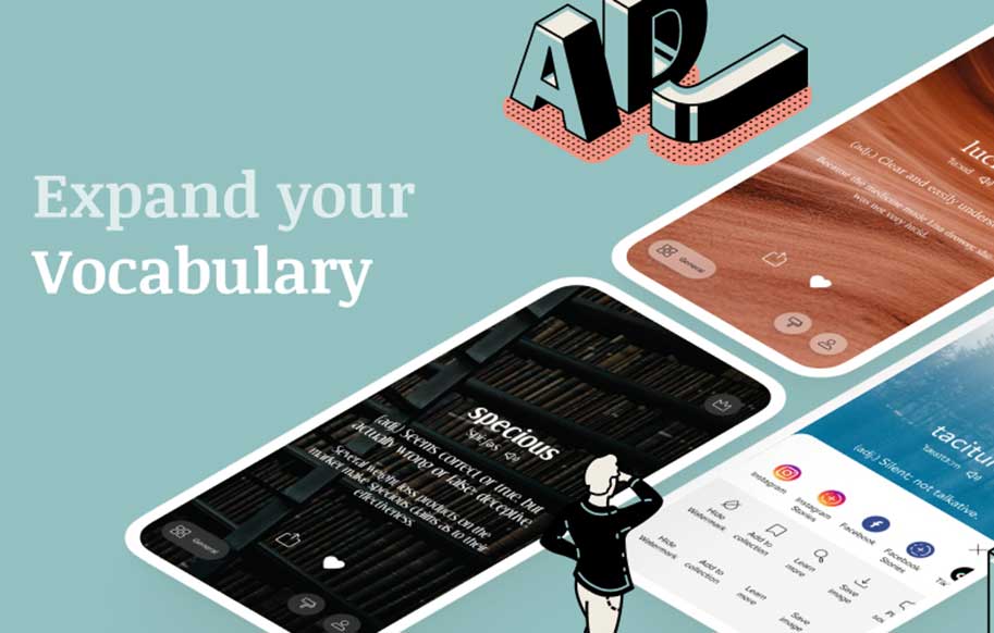 Vocabulary – Learn fresh words ؛ اپلیکیشن افزایش دایره ی لغت ها
