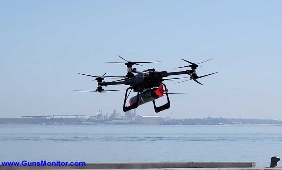 پرتاب اژدر ضد زیردریایی از پهپاد تی-600 برای نخستین بار در جهان