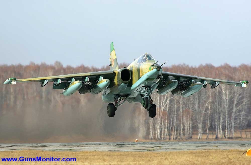 آشنایی با جت جنگنده سوخو سو-25