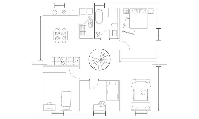 همراه با اقامتگاه نئو پالادینی متمایز در آلمان